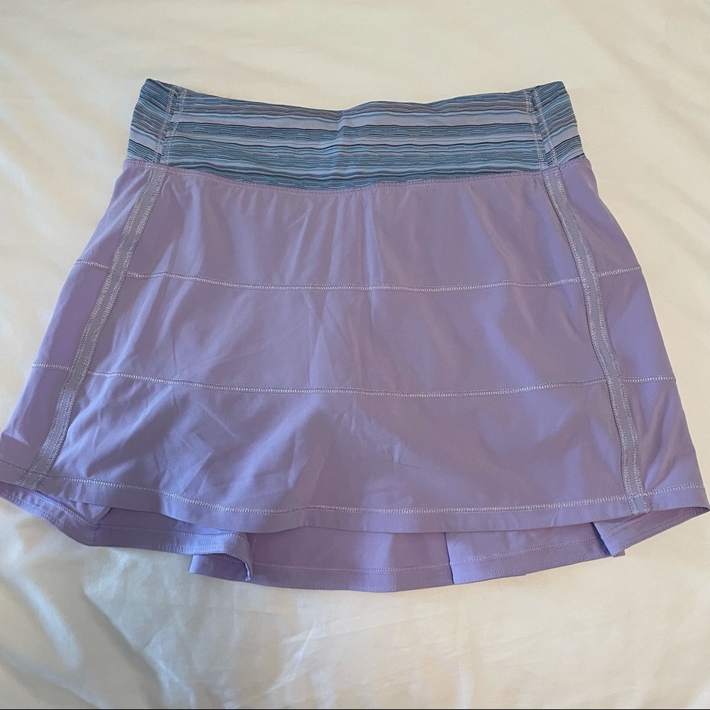 Lululemon pace rival purple skirt 4T